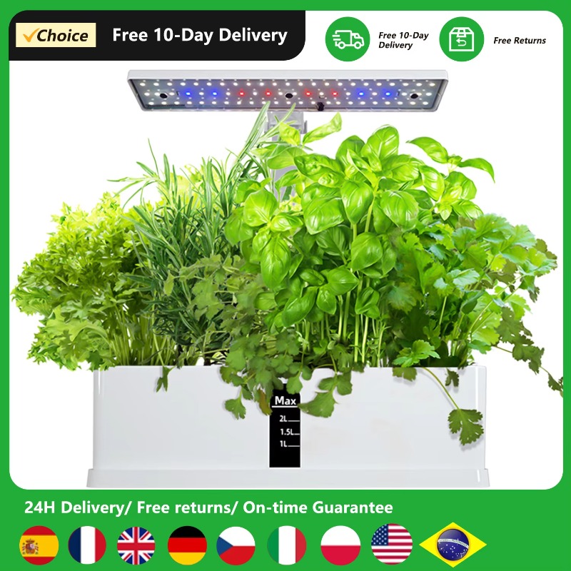 Hydroponic System - 9 Pods Smart Hydroponics Growing System