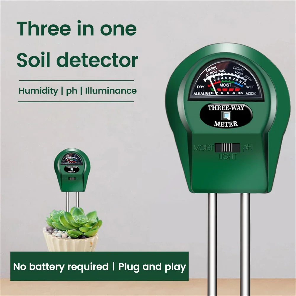 3 in 1 Soil Tester Moisture Su - Soil Ph Meter 评论和价格