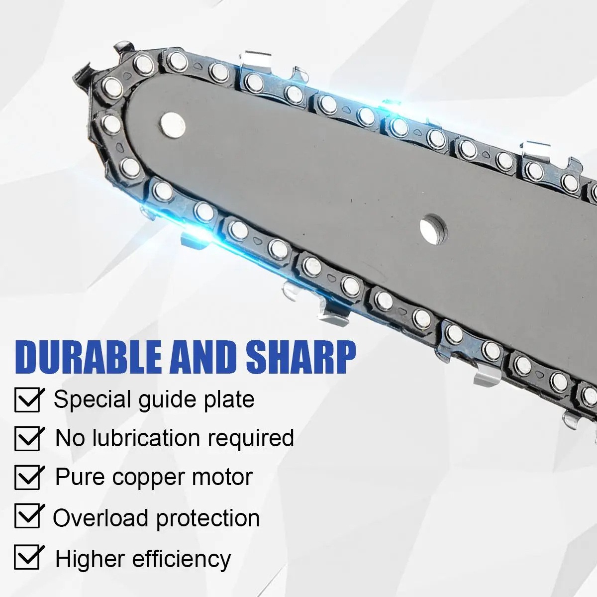 8inch Cordless Electric Chains - Gardening Tools Battery Powered 评论和价格