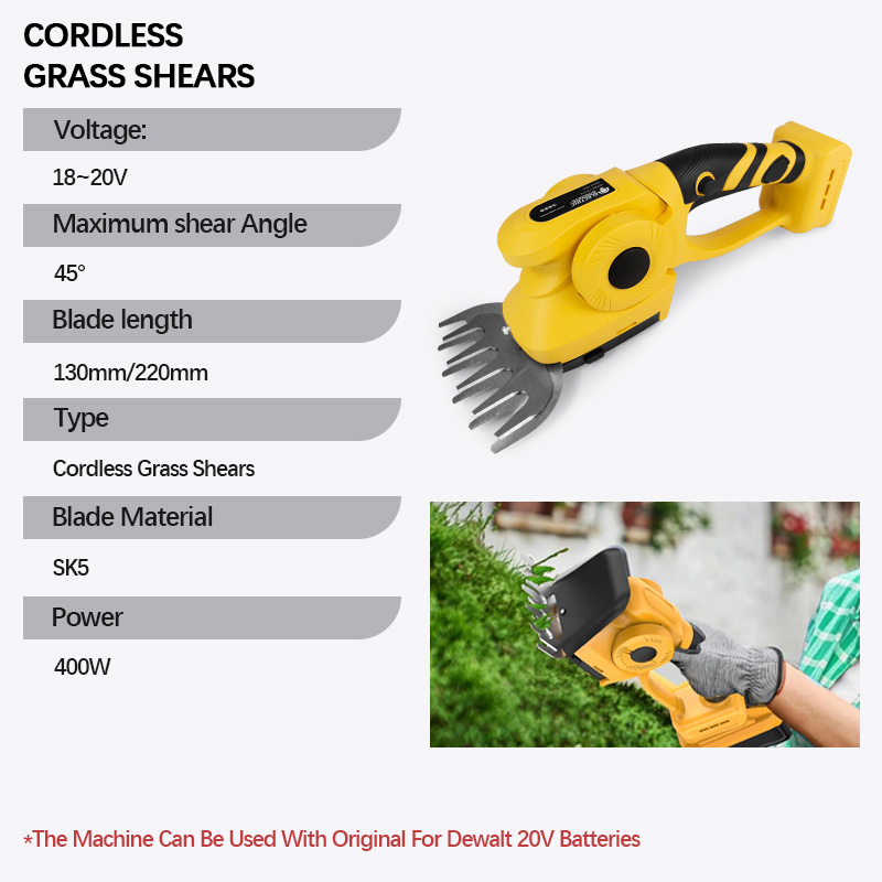 2IN1 Brushless Electric Hedge  - Gardening Tools Battery Powered 评论和价格