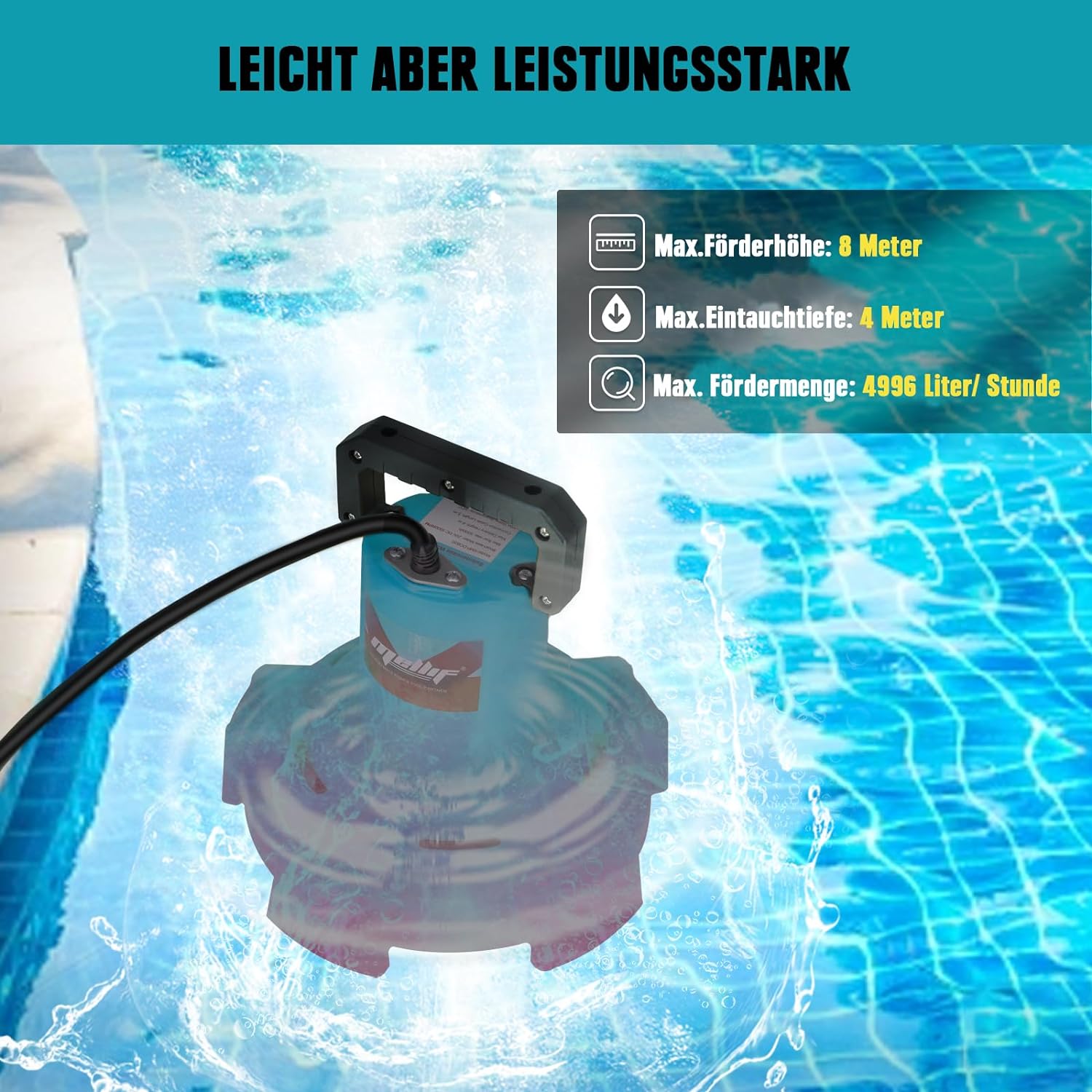 Cordless Submersible Pump for  - Gardening Tools China 评论和价格