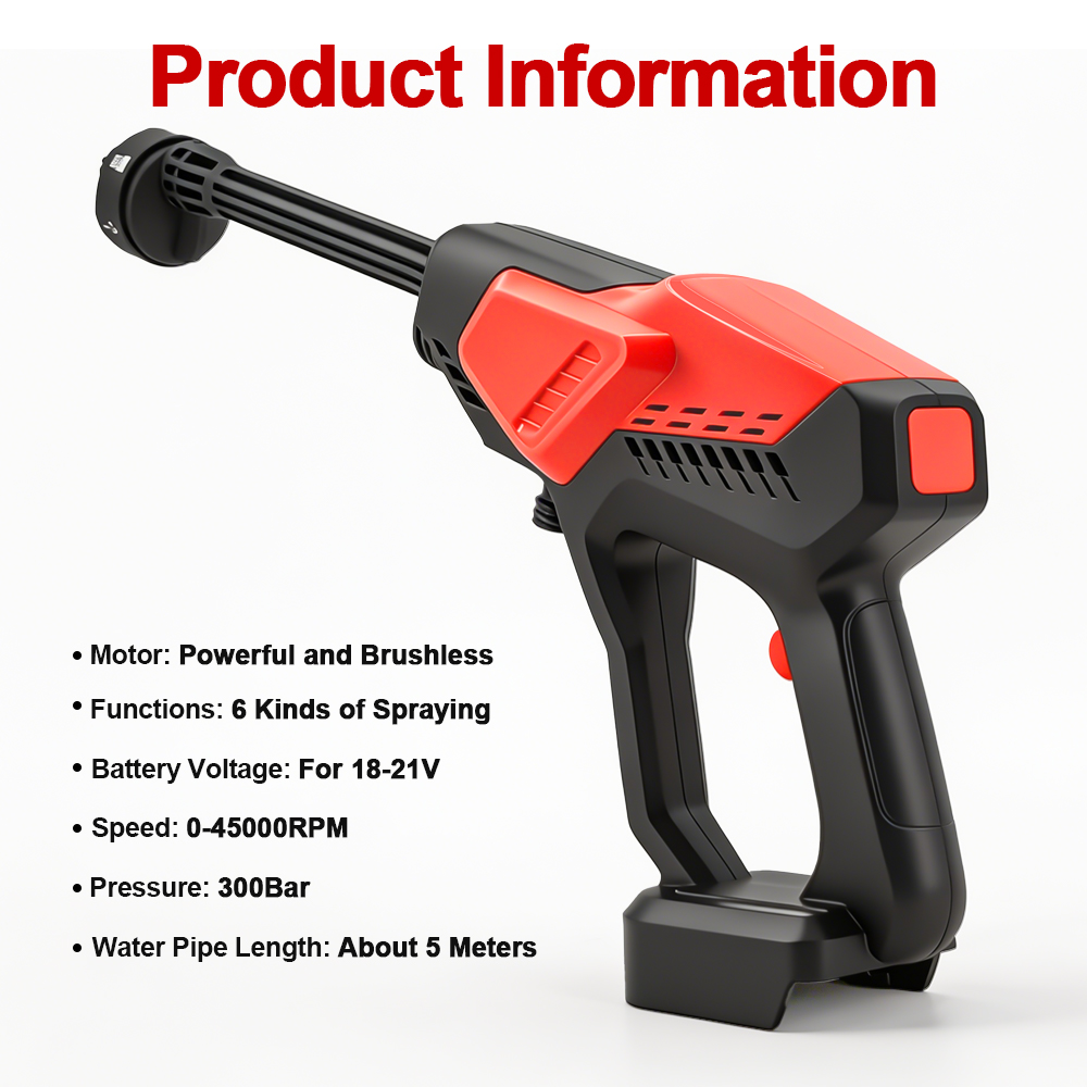 300Bar Brushless High Pressure - Gardening Tools Battery Powered 评论和价格
