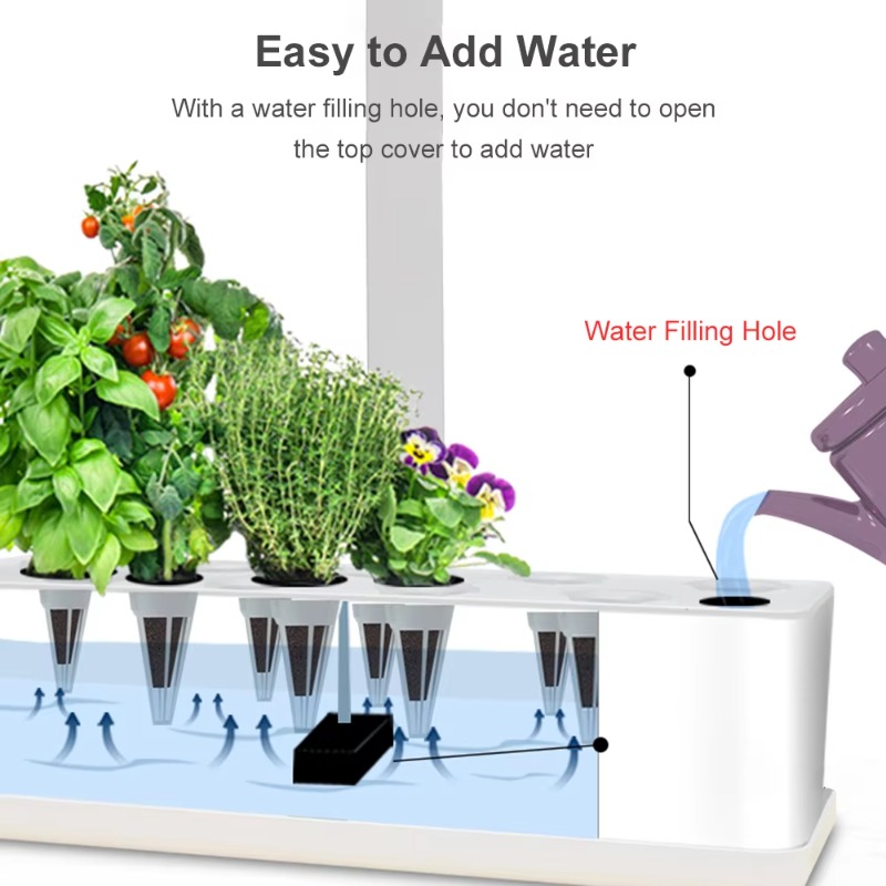9 Pods Smart Hydroponics Growi - Hydroponic System 评论和价格