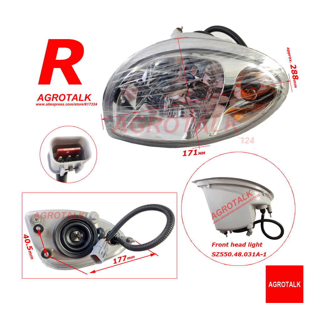 Front head lamp Right / Left f - Gardening Tools China 评论和价格