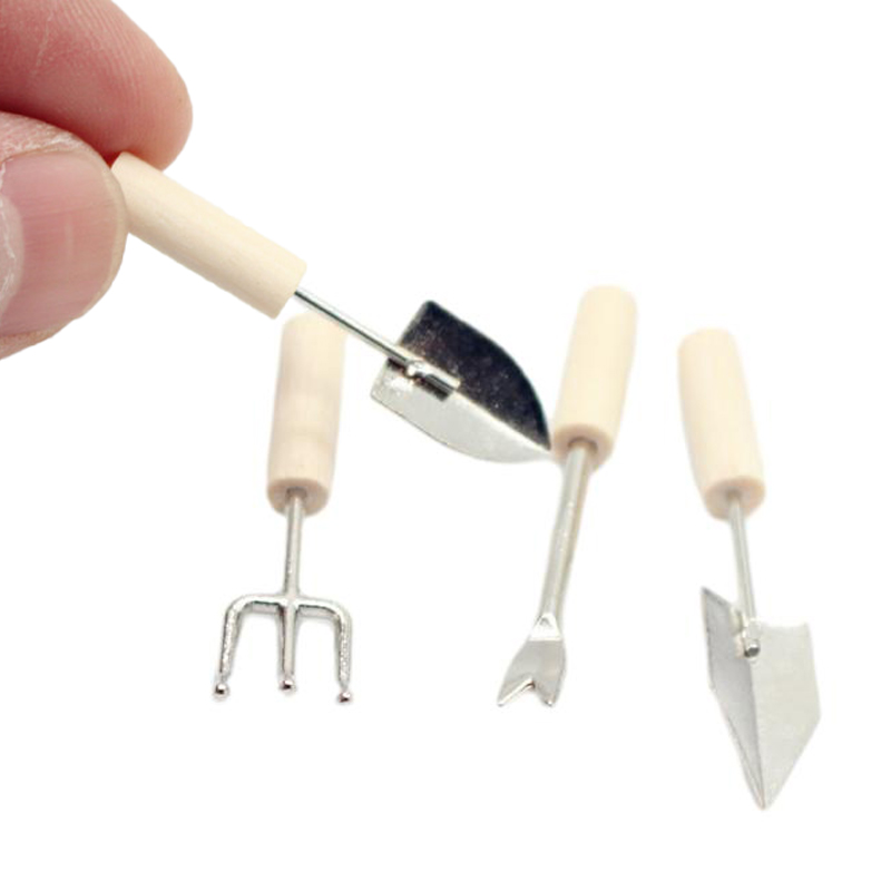 1:12 Dollhouse Miniature Garde - Gardening Tools China 评论和价格