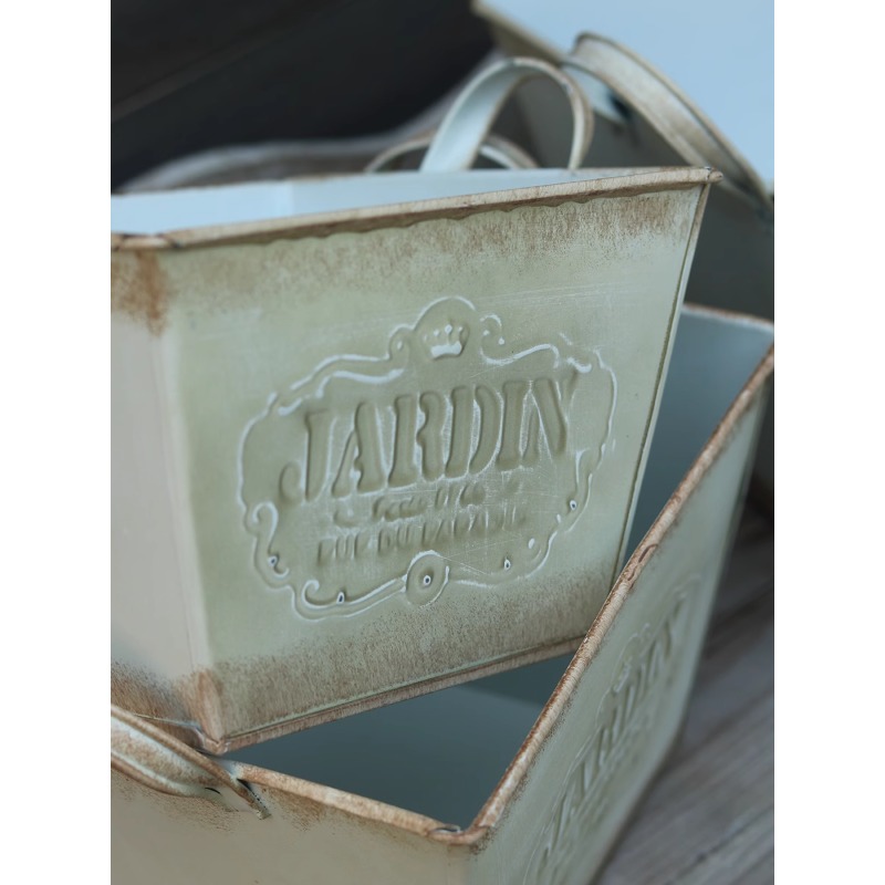Vintage pastoral tin English b - Gardening Tools English 评论和价格