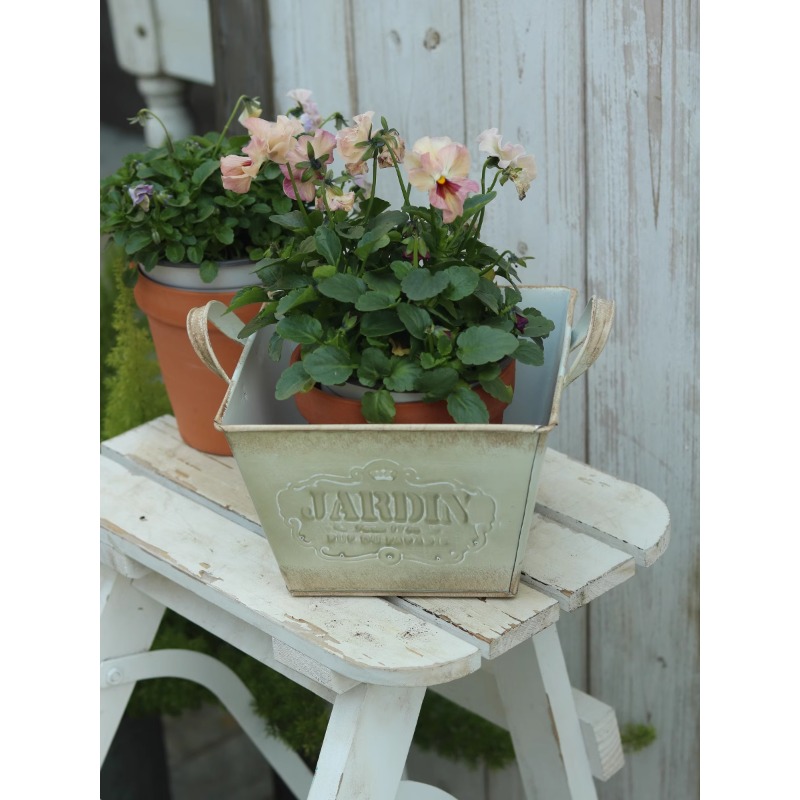 Vintage pastoral tin English b - Gardening Tools English 评论和价格