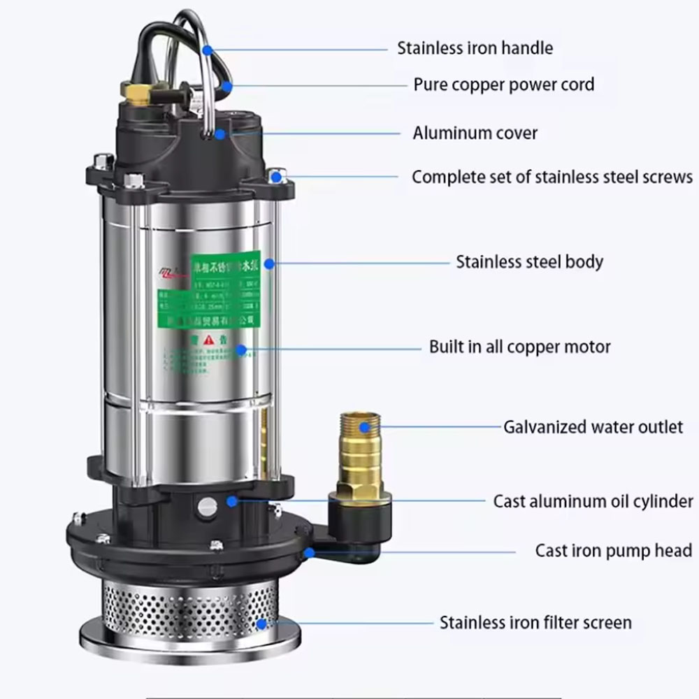 220V Submersible Pump Agricult - Gardening Tools China 评论和价格