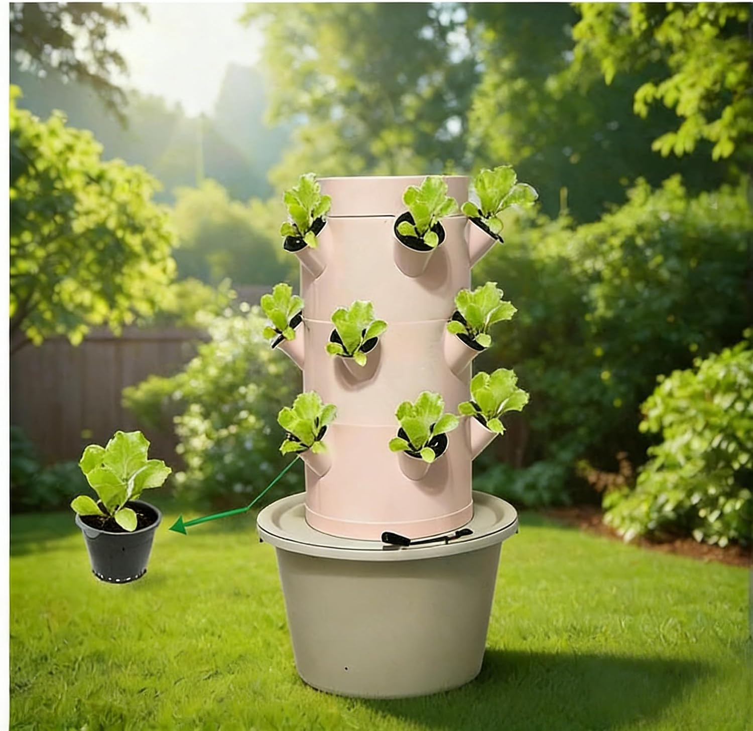 Vertical Hydroponic Growing Sy - Hydroponic System 评论和价格