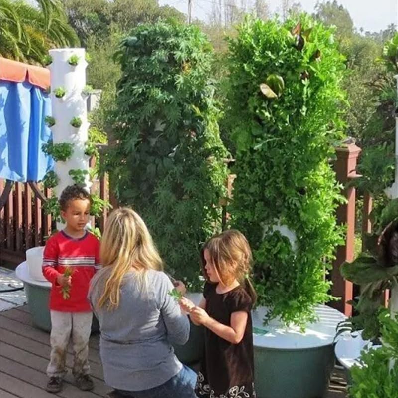Vertical Hydroponic Grow Tower - Hydroponic System 评论和价格