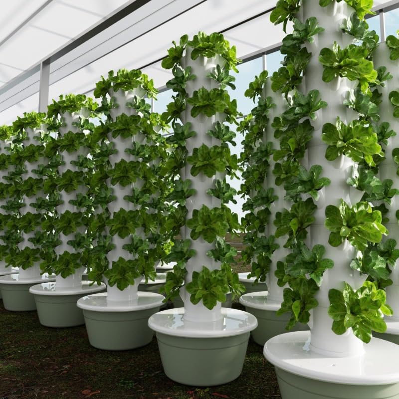 Vertical Hydroponic Grow Tower - Hydroponic System 评论和价格